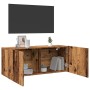 Mueble de TV de pared madera envejecida 100x30x41 cm von , TV-Möbel - Ref: Foro24-857670, Preis: 61,31 €, Rabatt: %