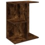 Mesita noche 2 uds madera ingeniería roble ahumado 46,5x29x61cm by , Nightstands - Ref: Foro24-858659, Price: 54,27 €, Discou...