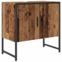 Armario para lavabo de baño madera ingeniería envejecida by , bathroom vanities - Ref: Foro24-857702, Price: 55,54 €, Discoun...