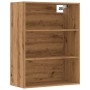 Armario colgante de pared roble artisian 69,5x32,5x90 cm de , Aparadores - Ref: Foro24-857046, Precio: 66,97 €, Descuento: %