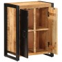 Aparador de madera maciza de mango rugosa 55x35x70 cm de , Aparadores - Ref: Foro24-4013575, Precio: 232,40 €, Descuento: %