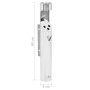 Cenicero de pared de acero inoxidable de vidaXL, Ceniceros - Ref: Foro24-149570, Precio: 65,69 €, Descuento: %