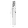 Wandaschenbecher aus Edelstahl von vidaXL, Aschenbecher - Ref: Foro24-149570, Preis: 67,31 €, Rabatt: %