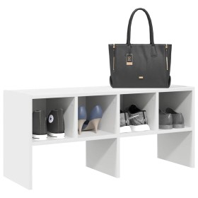 Zapatero apilable blanco 89,5x30x40 cm von , Kommoden-Organizer und Bar-Kleiderbügel - Ref: Foro24-858839, Preis: 43,12 €, Ra...