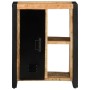Aparador de madera maciza de mango rugosa 55x35x70 cm de , Aparadores - Ref: Foro24-4013577, Precio: 191,62 €, Descuento: %