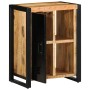 Aparador de madera maciza de mango rugosa 55x35x70 cm de , Aparadores - Ref: Foro24-4013577, Precio: 191,62 €, Descuento: %