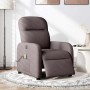 Sillón reclinable de masaje eléctrico tela marrón oscuro de , Sillones - Ref: Foro24-3302967, Precio: 242,77 €, Descuento: %
