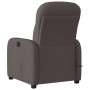 Sillón reclinable de masaje eléctrico tela marrón oscuro de , Sillones - Ref: Foro24-3302967, Precio: 242,77 €, Descuento: %