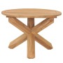 Garten Esstisch massiv Teakholz Ø110x75 cm von vidaXL, Gartentische - Ref: Foro24-316169, Preis: 351,26 €, Rabatt: %