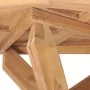 Mesa de comedor de jardín madera maciza de teca Ø110x75 cm de vidaXL, Mesas de jardín - Ref: Foro24-316169, Precio: 344,39 €,...
