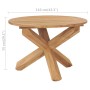 Garten Esstisch massiv Teakholz Ø110x75 cm von vidaXL, Gartentische - Ref: Foro24-316169, Preis: 351,26 €, Rabatt: %