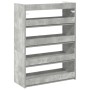 Mueble zapatero madera contrachapada gris hormigón 60x25x81 cm von , Schuhregale und Schuhorganisatoren - Ref: Foro24-859881,...