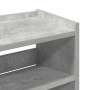 Mueble zapatero madera contrachapada gris hormigón 60x25x81 cm von , Schuhregale und Schuhorganisatoren - Ref: Foro24-859881,...