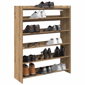 Zapatero artesanal de madera contrachapada 80x25x100 cm de , Zapateros y organizadores de calzado - Ref: Foro24-859904, Preci...