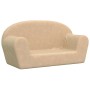 Sofá infantil de 2 plazas de felpa suave color crema von , Baby- und Kleinkindmöbel - Ref: Foro24-356989, Preis: 44,83 €, Rab...