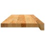 Peldaños de escalera 4 uds madera maciza roble marrón claro by , Stair mats - Ref: Foro24-3282959, Price: 166,56 €, Discount: %