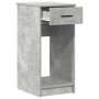 Torre de ordenador con cajón gris cemento 35x45x77 cm von , Schreibtische - Ref: Foro24-858743, Preis: 53,62 €, Rabatt: %