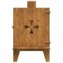 Estufa de camping de acero corten 35x50x60 cm von , Geschirr und Küchenutensilien für Camping - Ref: Foro24-859841, Preis: 53...