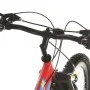 Bicicleta montaña 21 velocidades 26 pulgadas rueda 49 cm rojo de vidaXL, Bicicletas - Ref: Foro24-3067228, Precio: 258,81 €, ...
