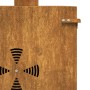Estufa de camping de acero corten 35x50x60 cm von , Geschirr und Küchenutensilien für Camping - Ref: Foro24-859841, Preis: 53...