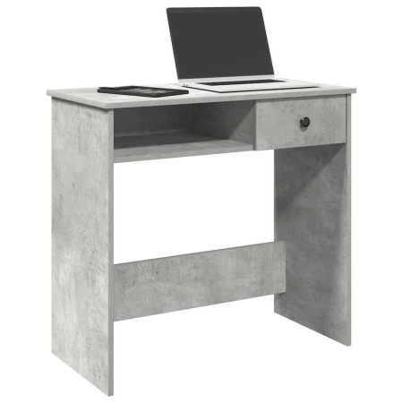 Escritorio de madera contrachapada gris hormigón 80x40x75 cm von , Schreibtische - Ref: Foro24-860475, Preis: 62,44 €, Rabatt: %