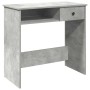 Escritorio de madera contrachapada gris hormigón 80x40x75 cm von , Schreibtische - Ref: Foro24-860475, Preis: 62,44 €, Rabatt: %