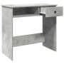 Escritorio de madera contrachapada gris hormigón 80x40x75 cm von , Schreibtische - Ref: Foro24-860475, Preis: 62,44 €, Rabatt: %