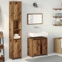Juego de muebles de baño 3 piezas madera ingeniería envejecida by , Bathroom furniture - Ref: Foro24-3328565, Price: 163,22 €...