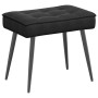 Sillón de relax con reposapiés terciopelo negro von , Stühle - Ref: Foro24-4012332, Preis: 132,75 €, Rabatt: %