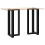 Patas de mesa de bar forma T 2 uds acero negro 40x35x(90-91) cm von , Tischbeine - Ref: Foro24-4013072, Preis: 163,33 €, Raba...