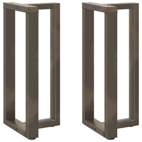 Patas de mesa bar forma T 2 uds acero natural 50x35x(90-91) cm von , Tischbeine - Ref: Foro24-4013079, Preis: 130,84 €, Rabat...