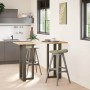 Patas mesa bar forma T 2 uds acero natural 50x35x(100-101) cm von , Tischbeine - Ref: Foro24-4013091, Preis: 159,26 €, Rabatt: %
