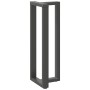 Patas mesa bar forma T 2 uds acero antracita 40x35x(110-111)cm de , Patas para mesas - Ref: Foro24-4013098, Precio: 141,33 €,...