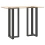 Patas mesa bar forma T 2 uds acero antracita 40x35x(110-111)cm de , Patas para mesas - Ref: Foro24-4013098, Precio: 141,33 €,...
