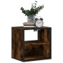 Mesita de noche de pared color roble ahumado 40x31x39,5 cm de , Mesitas de noche - Ref: Foro24-848748, Precio: 33,72 €, Descu...