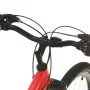 Bicicleta montaña 21 velocidades 27,5 pulgadas rueda 38 cm rojo de vidaXL, Bicicletas - Ref: Foro24-3067216, Precio: 270,80 €...