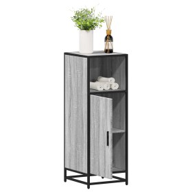 Armario de baño madera contrachapada gris sonoma 35x37,5x100 cm de , Muebles de baño - Ref: Foro24-849242, Precio: 80,47 €, D...