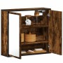 Armario con espejo baño madera roble ahumado 65x20x60 cm von , Badezimmerwaschtische - Ref: Foro24-849256, Preis: 83,18 €, Ra...