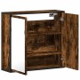 Armario con espejo baño madera roble ahumado 65x20x60 cm von , Badezimmerwaschtische - Ref: Foro24-849256, Preis: 83,18 €, Ra...