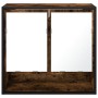 Armario con espejo baño madera roble ahumado 65x20x60 cm by , bathroom vanities - Ref: Foro24-849261, Price: 84,20 €, Discoun...