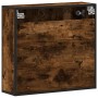 Armario con espejo baño madera roble ahumado 65x20x60 cm by , bathroom vanities - Ref: Foro24-849261, Price: 84,20 €, Discoun...