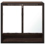 Armario con espejo baño madera marrón roble 65x20x60 cm by , bathroom vanities - Ref: Foro24-849263, Price: 80,79 €, Discount: %