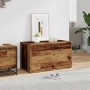 Banco de pasillo de aglomerado madera vieja 80x40x45 cm von , Bänke für Hallen und Lager - Ref: Foro24-856752, Preis: 71,67 €...