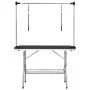 Verstellbarer Hundepflegetisch mit 2 Schlaufen und Korb von vidaXL, Hygieneprodukte für Haustiere - Ref: Foro24-171070, Preis...