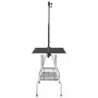 Adjustable grooming table for dogs with 2 loops and basket by vidaXL, Pet hygiene products - Ref: Foro24-171070, Price: 141,8...