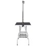 Verstellbarer Hundepflegetisch mit 2 Schlaufen und Korb von vidaXL, Hygieneprodukte für Haustiere - Ref: Foro24-171070, Preis...