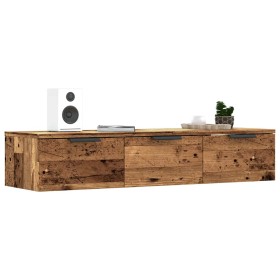 Armario de pared madera contrachapada madera vieja 102x30x20 cm von , Schränke und Lagerung - Ref: Foro24-856985, Preis: 67,2...