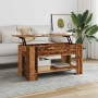 Mesa de centro madera de ingeniería madera vieja 101x49x52 cm by , Coffee table - Ref: Foro24-856926, Price: 95,06 €, Discoun...