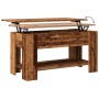 Mesa de centro madera de ingeniería madera vieja 101x49x52 cm by , Coffee table - Ref: Foro24-856926, Price: 95,06 €, Discoun...