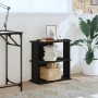 Librería de 3 estantes madera de ingeniería negro 60x30x60 cm by , Bookcases and shelves - Ref: Foro24-860248, Price: 39,65 €...